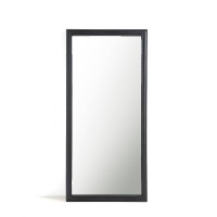 Зеркало Прямоугольное из массива мангового дерева В170 см Afsan единый размер черный LA REDOUTE INTERIEURS  фото, kupilegko.ru